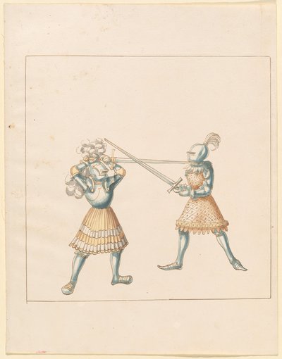 Freydal, Kniha klání a turnaj císaře Maxmiliána I.: Pěší boje (soutěže) (III. díl): Deska 162 od German 16th Century