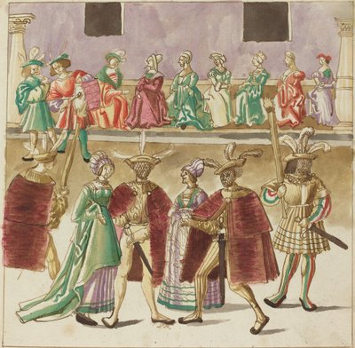 Maškaráda od German 16th Century