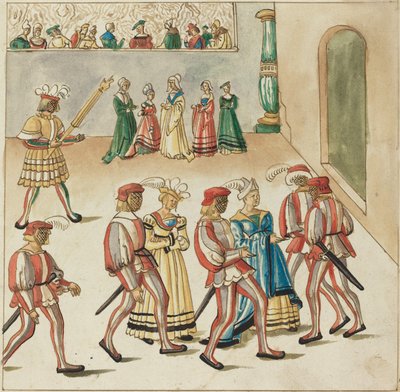 Maškaráda od German 16th Century