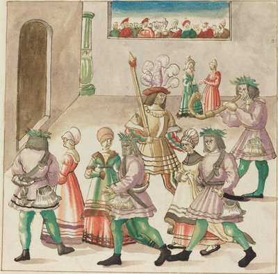 Maškaráda od German 16th Century