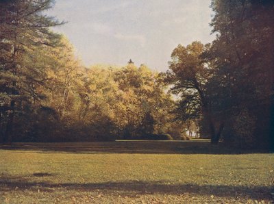 Podzimní barvy v Donaueschingenu, Schwarzwald, Německo (barevné foto) od German Photographer