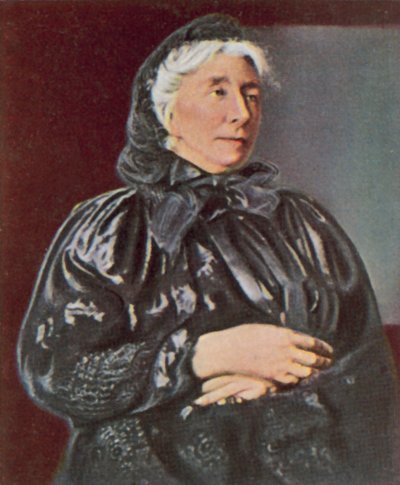 Cosima Wagnerová, druhá manželka Richarda Wagnera (kolorovaná fotografie) od German Photographer