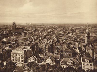 Srdce starého města, Hannover (čb fotografie) od German Photographer