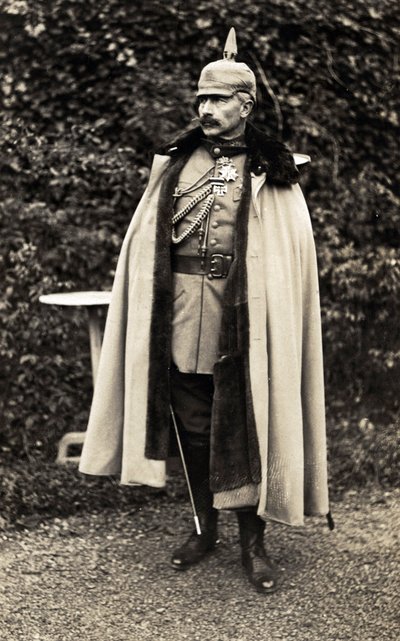 Portrét německého císaře Viléma II. v roce 1913 (foto) od German Photographer