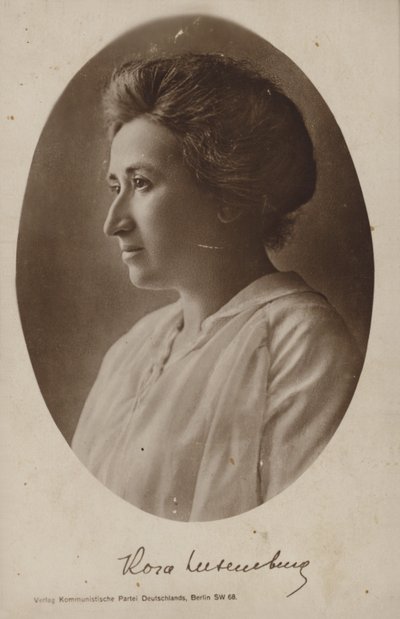 Rosa Luxemburgová (čb fotografie) od German Photographer