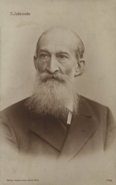 Salomon Jadassohn (čb fotografie) od German Photographer