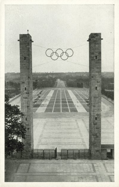 Říšský park, Berlín (čb fotografie) od German Photographer