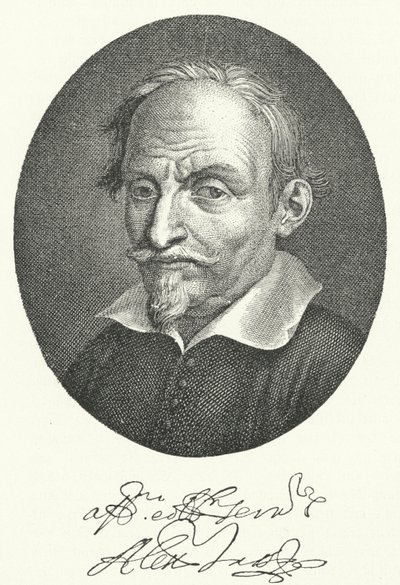 Alessandro Tassoni , italský básník a spisovatel (rytina) od German School