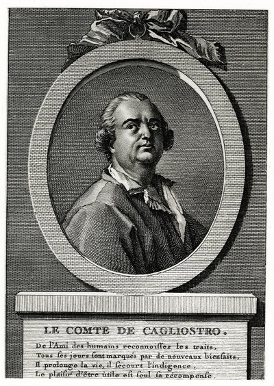 Alexander Graf Cagliostro od German School