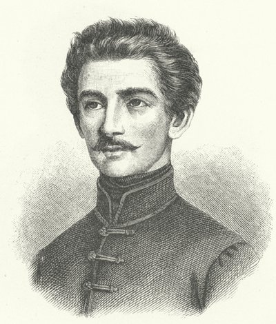 Alexander Petofi , maďarský básník a liberální revolucionář od German School