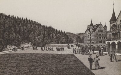 Americký park (litho) od German School