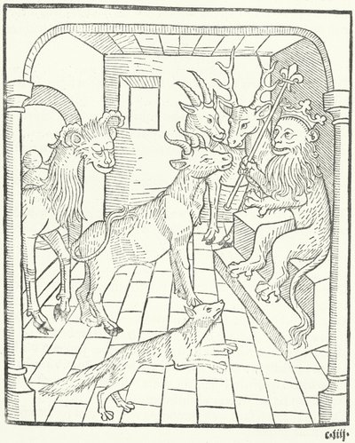Ilustrace z Knihy moudrosti (rytina) od German School