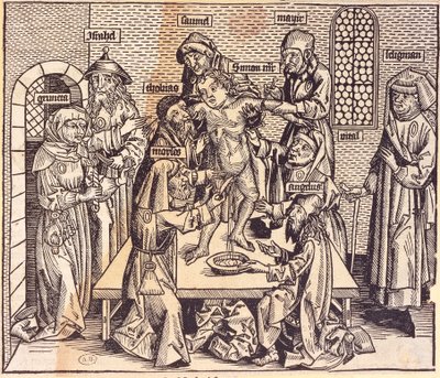 Lekce anatomie (rytí) od German School