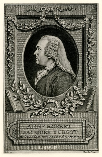 Anne Robert Jacques Turgot od German School