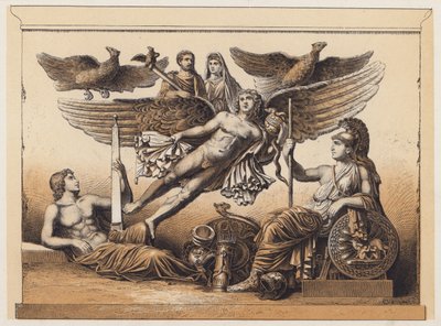 Apoteóza (barevná litografie) od German School