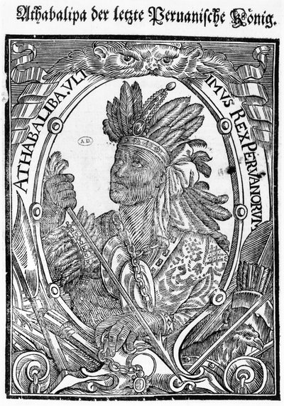 Atahualpa (asi 1502–33) od German School