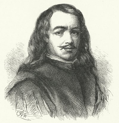Bartolome Esteban Murillo , španělský barokní umělec (rytina) od German School