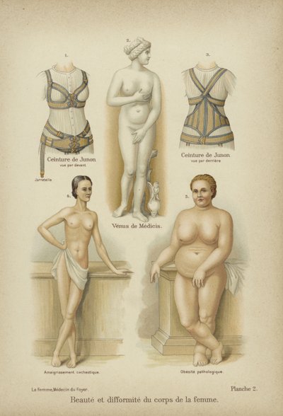 Krása a deformace v ženském těle od German School