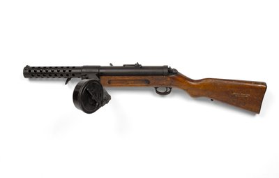 Bergmann 9 mm samopal MP18-1 od German School