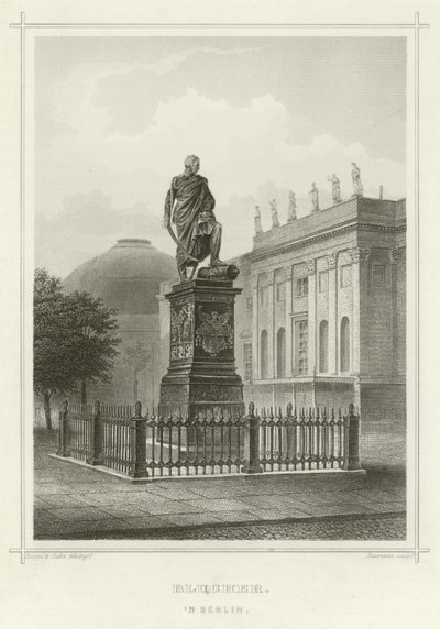 Blucher v Berlíně od German School
