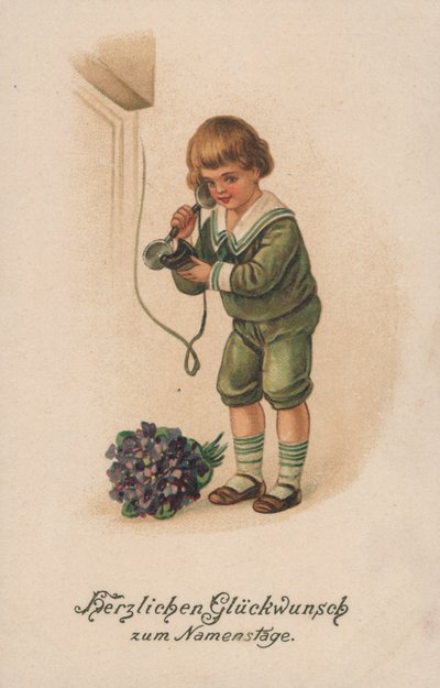 Chlapec a telefon od German School