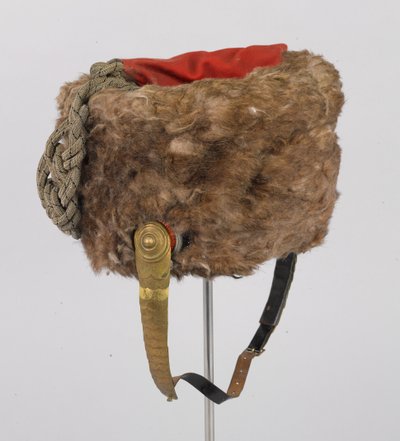 Busby, HRH vévoda z Connaughtu, 3. zietenští husaři, německá armáda, před rokem 1914. (kožešinová čepice) od German School