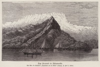 Cape Froward, Chile (rytina) od German School