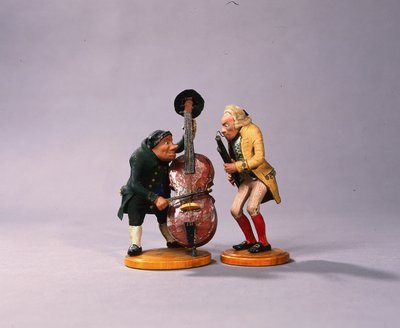 Karikatury hudebníků, Norimberk, 1836 (keramika) (viz také 78087) od German School