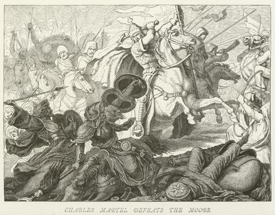 Charles Martel poráží Maury od German School