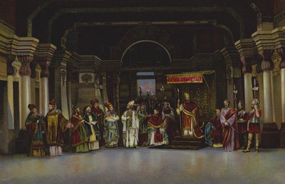 Kristus před Herodem od German School