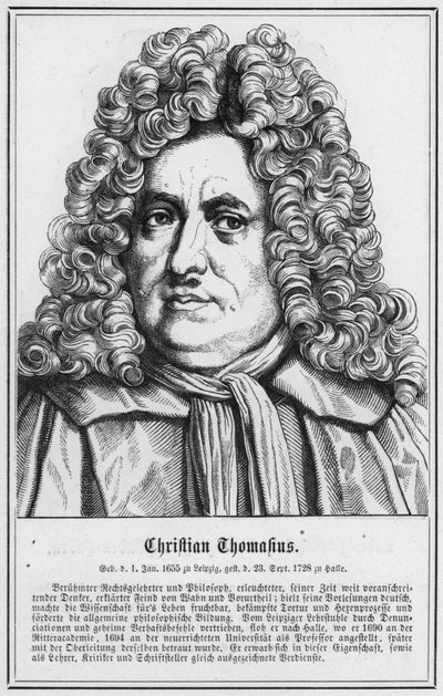 Christian Thomahus (rytina) od German School
