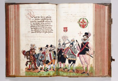 Kronika Norimberka od jeho založení do roku 1603, SCHEMBART BOOK od German School