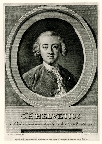 Claude Adrien Helvetius od German School