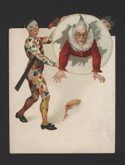 klauni (chromolitho) od German School