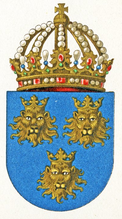 Erb Dalmácie, kolem roku 1898 od German School