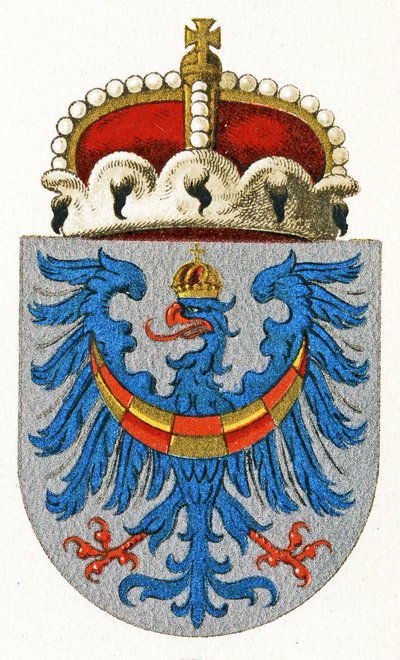 Erb Kraňska, kolem roku 1898 od German School