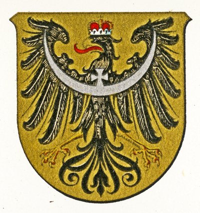 Znak Slezska, kolem roku 1898 od German School