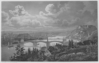 Coblenz (rytina) od German School