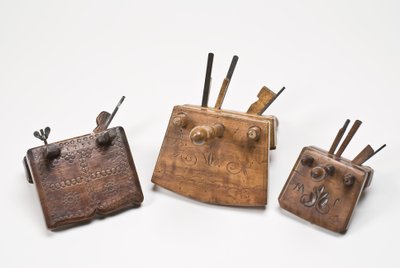 Coopers croze letadla, datováno 1735, 1842 a počátkem až poloviny 19. století (služební strom dřevo a kov) (viz také 701102) od German School