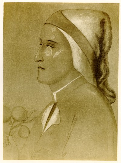 Dante Alighieri, 1884-90 (fototyp) od German School