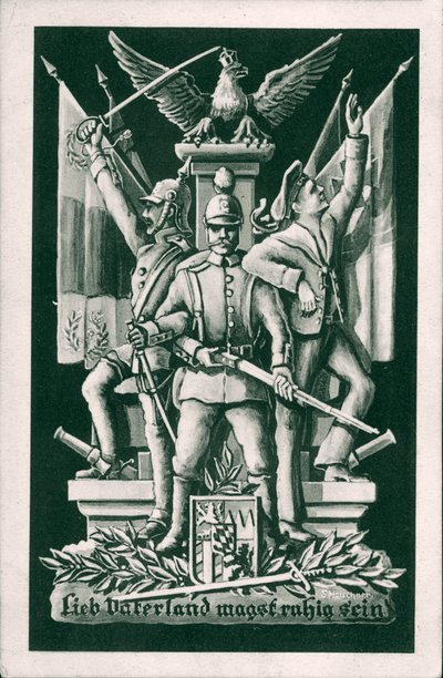 Drahá vlasti, buď klidná (litografie) od German School
