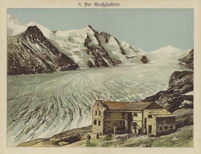 Der Grossglockner (barevné lito) od German School