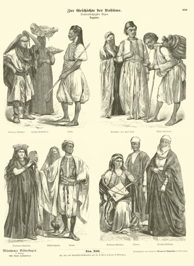 Egyptské kostýmy od German School