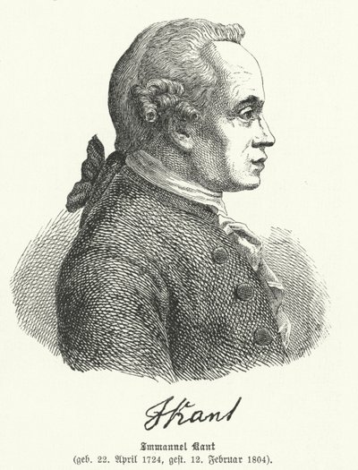 Emmanuel Kant, německý filozof od German School