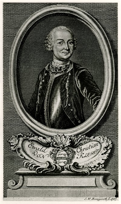Ewald Christian von Kleist od German School