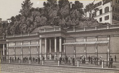 skalní pramen (litho) od German School