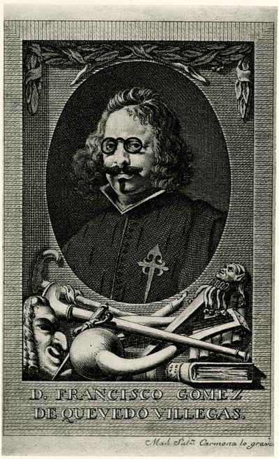 Francisco Gomez de Quevedo y Villegas od German School