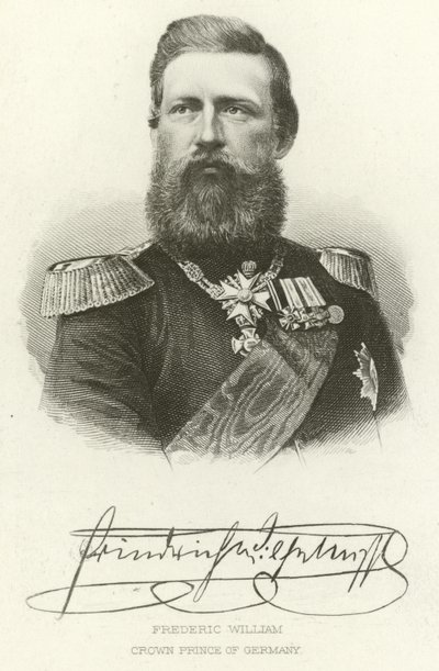 Frederic William, korunní princ Německa od German School