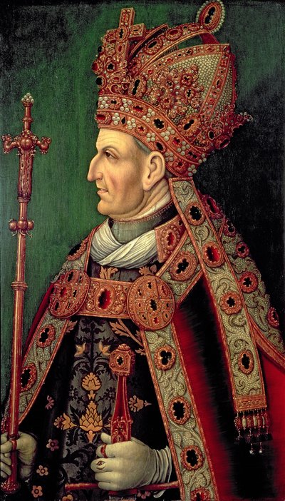 Fridrich III. Německý (1415-93) císař Svaté říše římské, 5. vévoda rakouský, otec císaře Maxmiliána I. (1459-1519) od German School