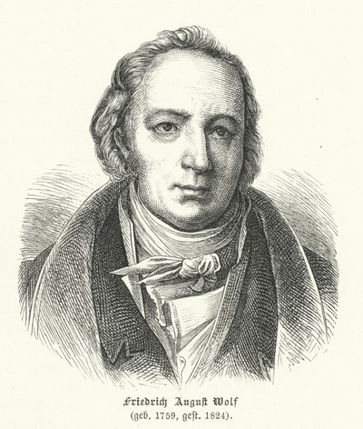 Friedrich August Wolf, německý klasicista a filolog od German School